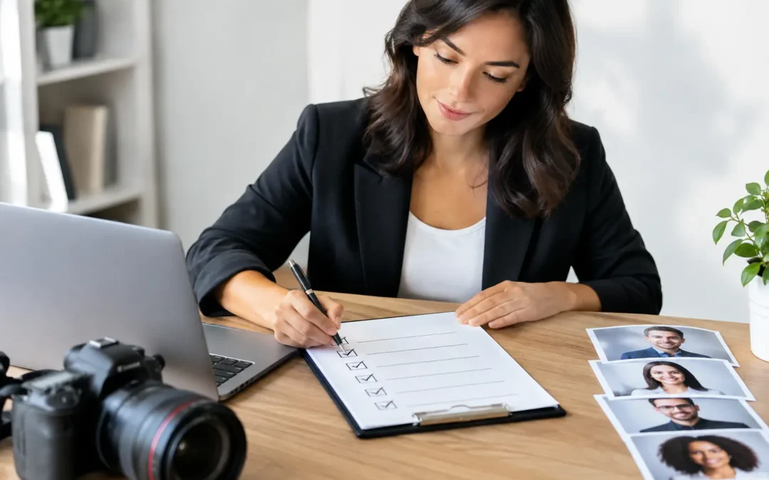 Professional Headshot Service Review Checklist